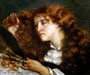 Gustave Courbet La belle Irlandaise (Portrait of Jo) France oil painting artist